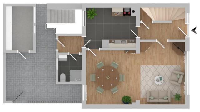 Ganzes Haus - Stadtmitte - 4 Personen - Familien Μπόχολτ Εξωτερικό φωτογραφία